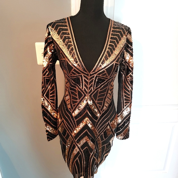 Express Dresses & Skirts - Express Sequin Cocktail Dress